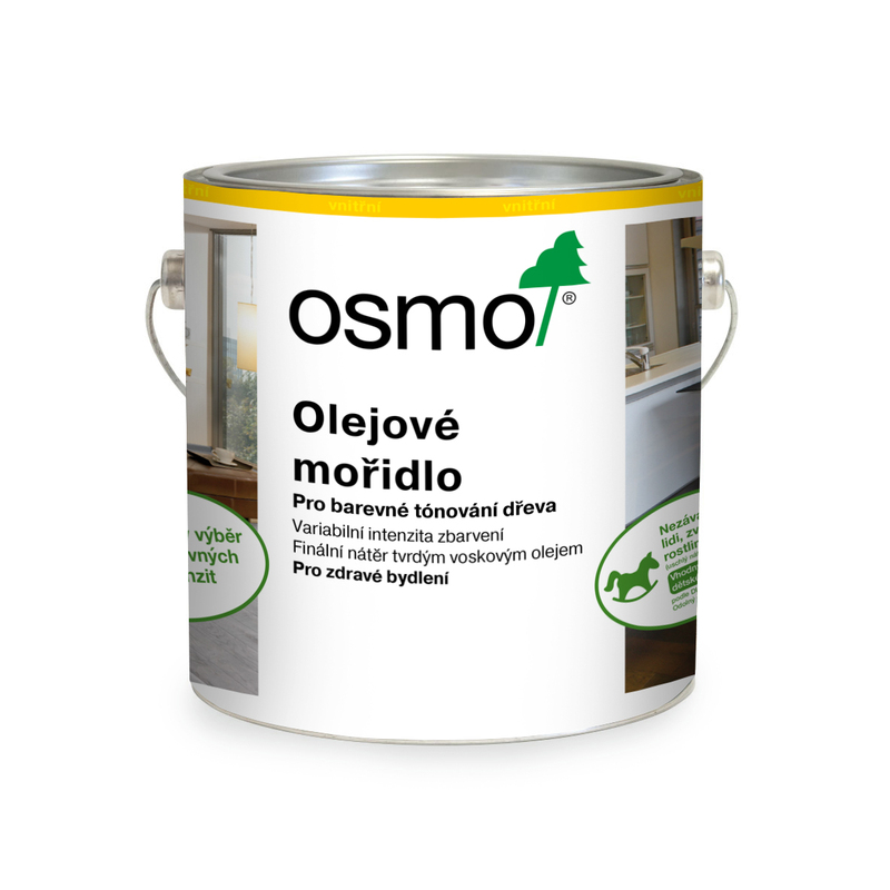 3590 Olejové mořidlo, Černá 2,5 l